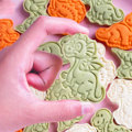 Miniatyrbild 3 av 5: 8 st/set DIY tecknade kakformar kakformar kakformar plast