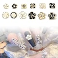 Miniatyrbillede 3 af 5: 10 stk. Luksus 3D Zirkon Negle Krystal Kunsthåndværk Rhinestones Charms Negle Diamanter 2294