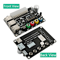 Miniatyrbillede 4 af 5: 6-port USB ATX24p strømforsynings breakout-kort  Justerbar spændingsknap Nulstilling