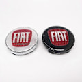 Miniatyrbillede 4 af 4: 4 stk. 60mm Hjulkapsler til Fiat 500 - Støvbeskyttende Dæksel Emblem til Punto Stilo Bravo Ducato Freemont 124 600 d