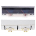Miniatyrbillede 4 af 5: Vu Meter Audio Power Amplifier Panel Dual Analog Level Db Meter Med Baggrundsbelysning