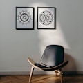 Pikkukuva 3 / 5: Suuri geometria mandala pyöreä diy kerrostus stencilit maalaus leikekirja kohokuviointi
