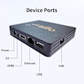 Pikkukuva 4 / 4: Älykäs TV-laatikko Android Home Set Top Box Q96magic US UK EU Standard 4K Android TV-laatikko vastaanottimet