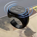 Miniatyrbillede 3 af 5: Trådløs Bluetooth Mobil Selfie Lazy Artifact Foto Turn Page Controller Til Fjernbetjening Ring C