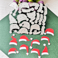 Miniatyrbillede 4 af 5: Metal Skæredøre Jul Hat Scrapbooking Stencil Die Cuts Kort Embossing