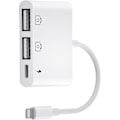 Pikkukuva 1 / 5: iPhone USB-kamera, 3-in-1 iPhone USB-sovitin, Lightning USB OTG -naarasliitäntä tiedonsiirtoon ja lataukseen