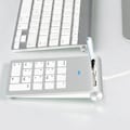 Miniatyrbilde 5 av 5: Bærbar Mini Usb Wired Numerisk Tastatur Ultra-tynn Digital Numpad For Bærbar PC
