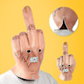Miniatyrbillede 2 af 5: Spoof Maske - Foragt Den Lodrette Midterfinger Maske