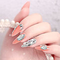 Miniatyrbillede 5 af 5: 3d Luksus Neglekunst Rhinestones Og Charms Store Krystaller Diamanter Ædelstene Til Diy Neglekunst Arbejde Design Dekoration Håndværk Smykkefremstilling shape3