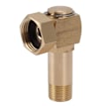 Miniatyrbillede 2 af 5: Høj hårdhed messing slange albue konnektor G1/2 - Have slange adapter udskiftning
