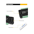 Miniatyrbillede 5 af 5: Stair Led Bevægelsessensor Controller Dc12v 24v 16kanaler Indendørs Pir Nattelys Dimmer Til Trapper Fl