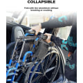 Miniatyrbillede 5 af 5: Kopholder til rollator - kopholder til kørestol, universel drikkeholder, vandflaskeholder med netlommer, sort