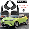 Miniatyrbild 1 av 5: Stänkskydd för Toyota C-HR 2017-2022 Chr Stänkskydd Stänkskydd Fram Bak Hjul Fender Tillbehör Bilstyling