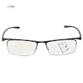 Pikkukuva 2 / 5: Anti Blue Rays Multifocal Reading Glasses for Visual Fatigue Relief +1.5 Musta