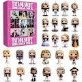 Miniatyrbillede 2 af 4: 2024 Taylor Swift Vedhæng Julekalender Julegave 24 Dages Nedtælling Blind Box 2D Akryl Hængende Dekoration Gave a