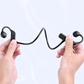Miniatyrbillede 4 af 5: Open-ear Bone Conduction-hovedtelefoner Vandtætte Bluetooth-kompatible headset