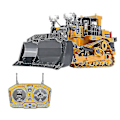 Miniatyrbillede 1 af 5: RC Bulldozer Legetøj 1:24 RC Lastbil RC Simuleret Gravemaskine Til Børn Gave