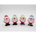 Miniatyrbilde 1 av 10: Vind opp leker for barn, vind opp gående julenissen elg vind opp leker, julegaver winding santa claus four colors