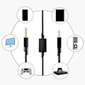 Miniatyrbilde 2 av 5: Holdbar kobber lydkabel for Astro A10 A40 A30 Gaming-hodetelefoner Hadset-ledning
