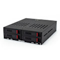 Miniatyrbilde 1 av 5: He-2006 4x2,5in Harddisk-etui Boks Internt Rack Kapasitetsutvidelse Med Led