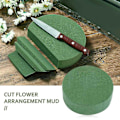 Miniatyrbild 2 av 4: 6 st Runda Blomsterfoamblock, 12 cm Torkade Blomsterfoam för Konstgjorda Blommor, Hantverksprojekt, Bröllop