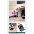 Miniatyrbillede 5 af 5: Usb-volumenhed, ekstern USB-lydkort, Bluetooth 5.1-sender, driverfri (til Windows