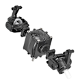 Miniatyrbillede 5 af 5: FY004 Q64 Q60 WPL B36 MN77 6-hjulet RC-bil Metal Gear Differential Foraksel Drivaksel (1/16 skala)