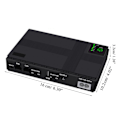 Miniatyrbild 4 av 5: Hem Batteribackup 8800mah för 5v 9v 12v LED-ljus Wifi-router Telefon Webbkamera