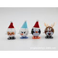 Miniatyrbilde 1 av 10: Vind opp leker for barn, vind opp gående julenissen elg vind opp leker, julegaver wind up santa elk