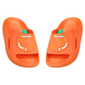 Miniatyrbild 1 av 4: Pojkar Flickor Öppna Tå Sandaler Bekväma Dämpade Söta Cartoon Duschtofflor Inomhus & Utomhus orange