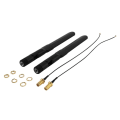 Miniatyrbilde 1 av 3: Dual Band Wifi 2.4ghz 5ghz 5.8ghz 8dbi Rp-sma hannantenne og 20cm 8 tommers U.fl til Rp-sma hunnantenne