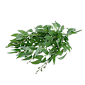 Miniatyrbillede 2 af 5: Levende 5 gaffel simulering pil blade gren kunstige planter til bryllupsfest