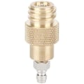 Miniatyrbilde 1 av 5: Soda-adapter, Tr21-4 hann gjenge messing brus vannadapter kobling tilbehør for klubb