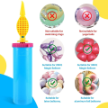 Miniatyrbillede 5 af 5: Oppustelig Ballonpumpe 2 STK Ballon Luftpumpe, Manuel Inflator til Bryllupper, Fødselsdage og A