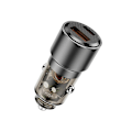 Miniatyrbillede 1 af 5: Transparent biloplader Ac biltelefonoplader 95w hurtigopladning Qc3.0 Scp 3a Pd opladning biloplader(