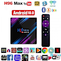Miniatyrbilde 2 av 5: 2022 H96 Max Rk3318 Smart TV-boks Android 9 10.0 4K Youtube Media Player H96max Tvbox Android