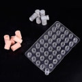 Miniatyrbillede 3 af 4: 1/16 skala miniature model mursten forme, 4 pakke simulering mursten forme diy kit til sandbord landskab -wf