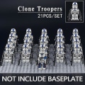 Miniatyrbild 1 av 5: 501st Legion Clone Trooper Army Set Mini Captain Rex Jesse And Echo Star Captain Rex 501st Clone Trooper Wars Figures Bricks
