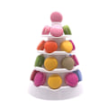 Miniatyrbild 3 av 5: Stor kapacitet Macaron Tower 5 Tier Dessert Cupcake Stativ Plast Cookie Bricka