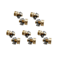 Miniatyrbillede 1 af 5: 5/8 Tommer Have Slange Connector Have Slange Reparation 5-punkts Vandrør Reparation Reparation Samling Vandrør