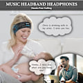 Miniatyrbild 5 av 5: Hörlurar Bluetooth 5.0, Mjuka och andningsbara sovhörlurar, Sovmask med hörlurar, Beat Band-hörlurar Hd-stereohögtalare för träning,