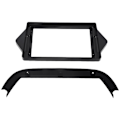 Miniatyrbillede 1 af 5: 9 tommer 2din bilradio fascia til 2007-2013 bilradio ramme kit adapter frontpanel ramme trim dashboa