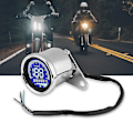 Miniatyrbilde 3 av 5: Svart Universal Motorsykkel Digital Speedometer Multifunksjonell Fargerik Lcd Motorsykkel Racer Turteller