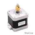 Miniatyrbillede 4 af 5: Steppermotor 42-34 med 40 tænders messing ekstruderingsgear til Ender-3 Cr10