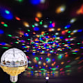 Miniatyrbillede 4 af 5: Waner LED-scene lampe, roterbar, høj lysstyrke, flammehæmmende, lækagebeskyttelse, bred anvendelse, dekorativ ABS, farverig roterende scene RGB LED-pære