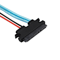 Miniatyrbillede 4 af 5: Sata Ssd-linje anvendt til Banana Pi M1-m2-m3 Ultra- med strømstik