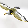 Miniatyrbild 2 av 5: Realistsik Flygande Elektrisk Trädgårdsdekoration Hängande Örn
