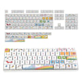 Miniatyrbild 2 av 5: 127 tangenter Pbt Keycaps Xda profil Dye-sub söta djur tecknad tema Keycap set