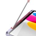 Miniatyrbilde 3 av 3: Kreativ sammenleggbar deksel kompatibel med 10,9 tommers iPad 10. generasjon 2022 - lilla--yunbice0