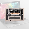 Miniatyrbilde 5 av 5: Styreplate Touchpad Erstatning for Macbook Retina A1534 12 Tommer Mid 2015 Grå